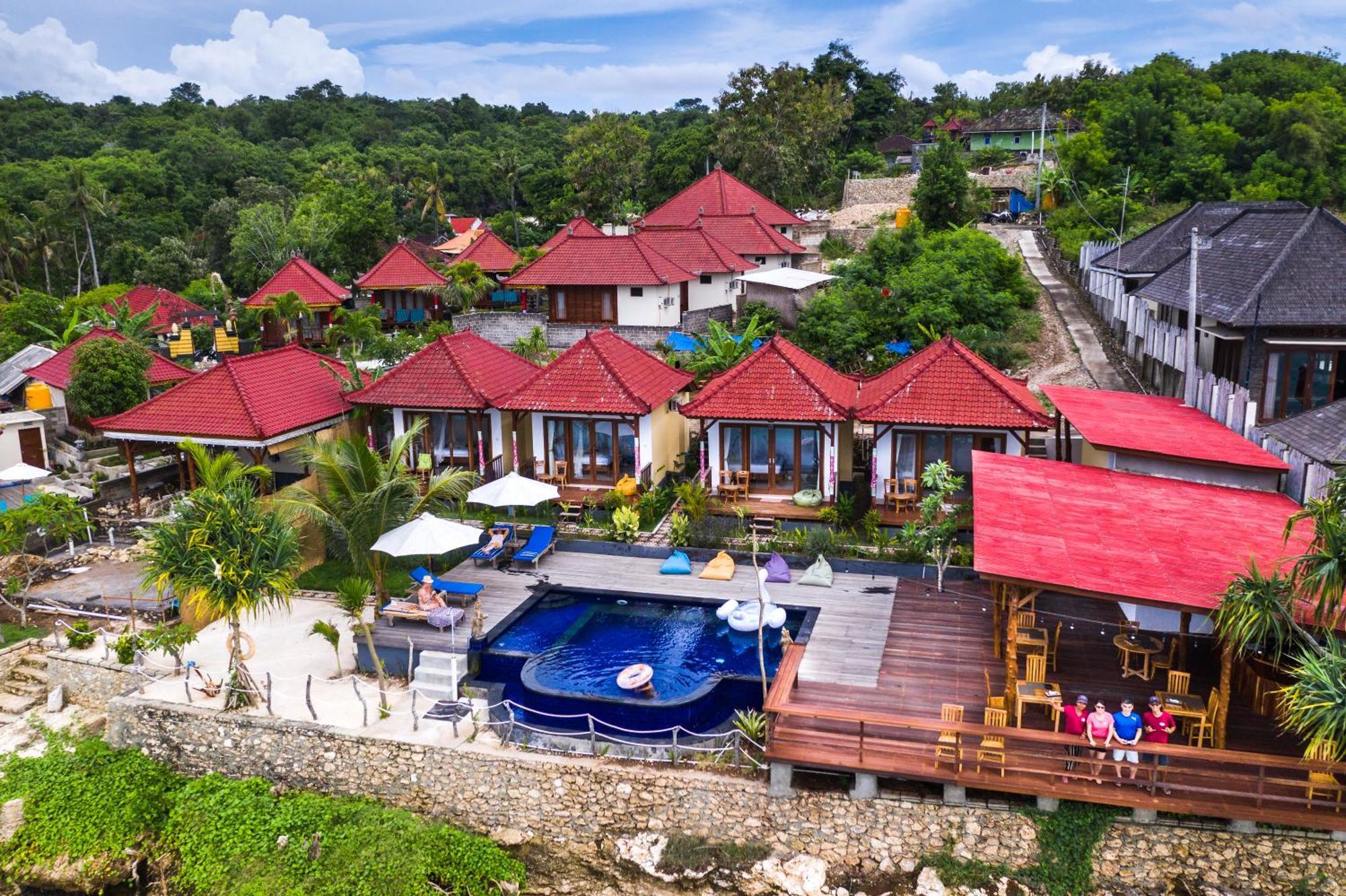 Nusa Veranda Sunset Villas & Restaurant Нуса Лембонган Екстериор снимка